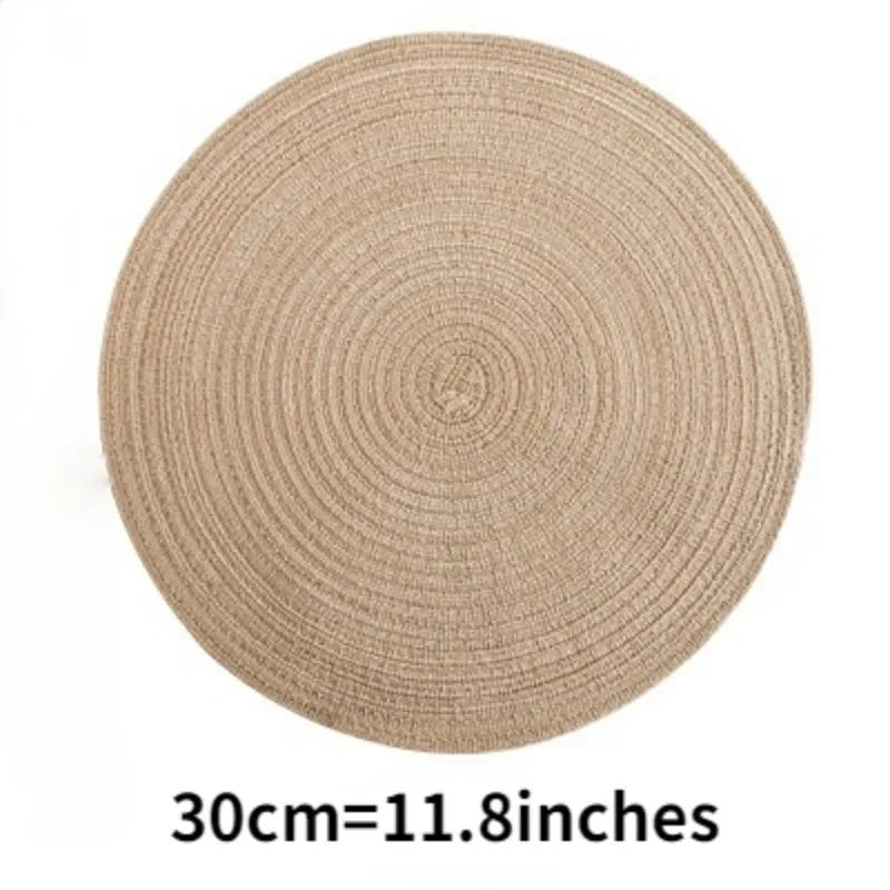 Anti - Slip Round Table Mats Set - Cake Pops Parties
