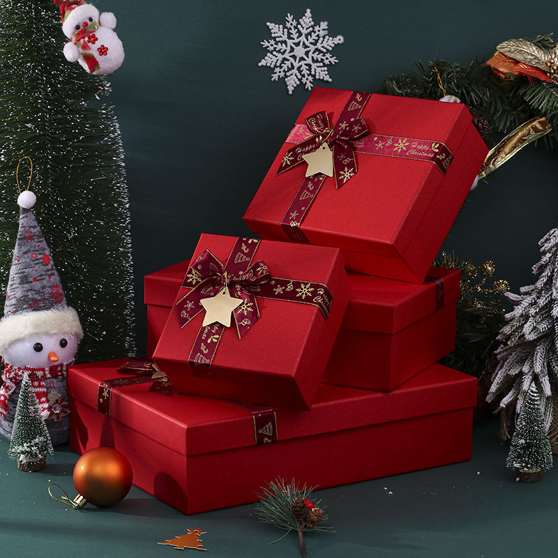 Coffret cadeau de Noël avec chaussettes et écharpe