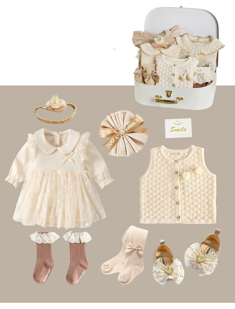 Baby Girl 8 - Piece Cotton Set - Cake Pops Parties