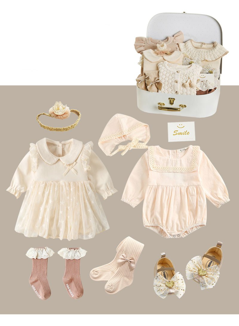 Baby Girl 8 - Piece Cotton Set - Cake Pops Parties