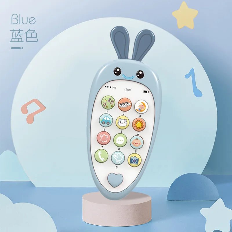 Baby Music Phone Toy with Teether - Cake Pops Parties