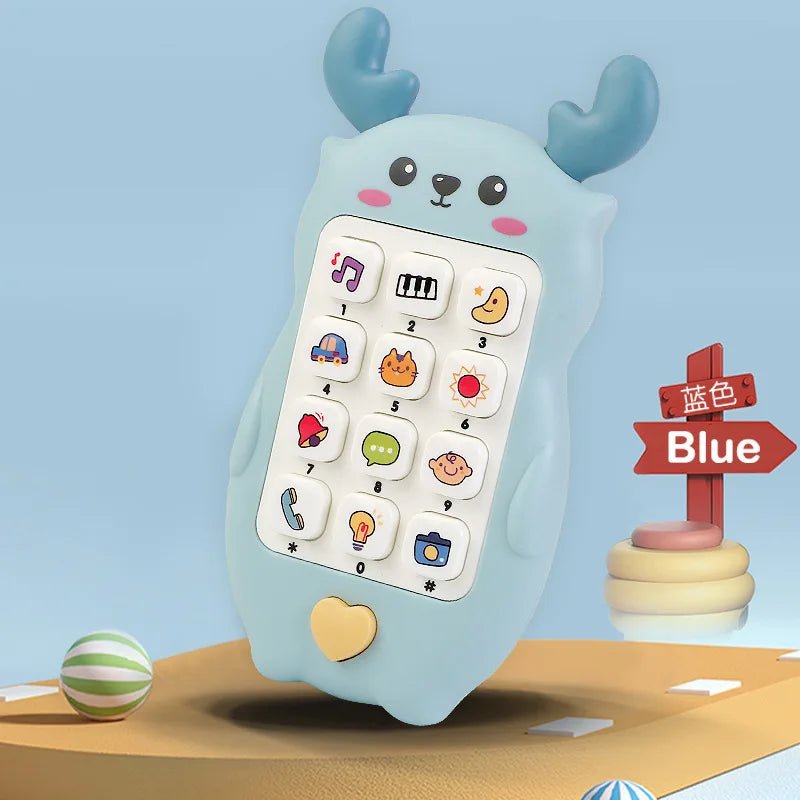 Baby Music Phone Toy with Teether - Cake Pops Parties