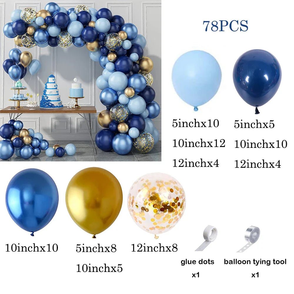 Balloon Arch Kit Baby Shower Decoration - Cake Pops Parties