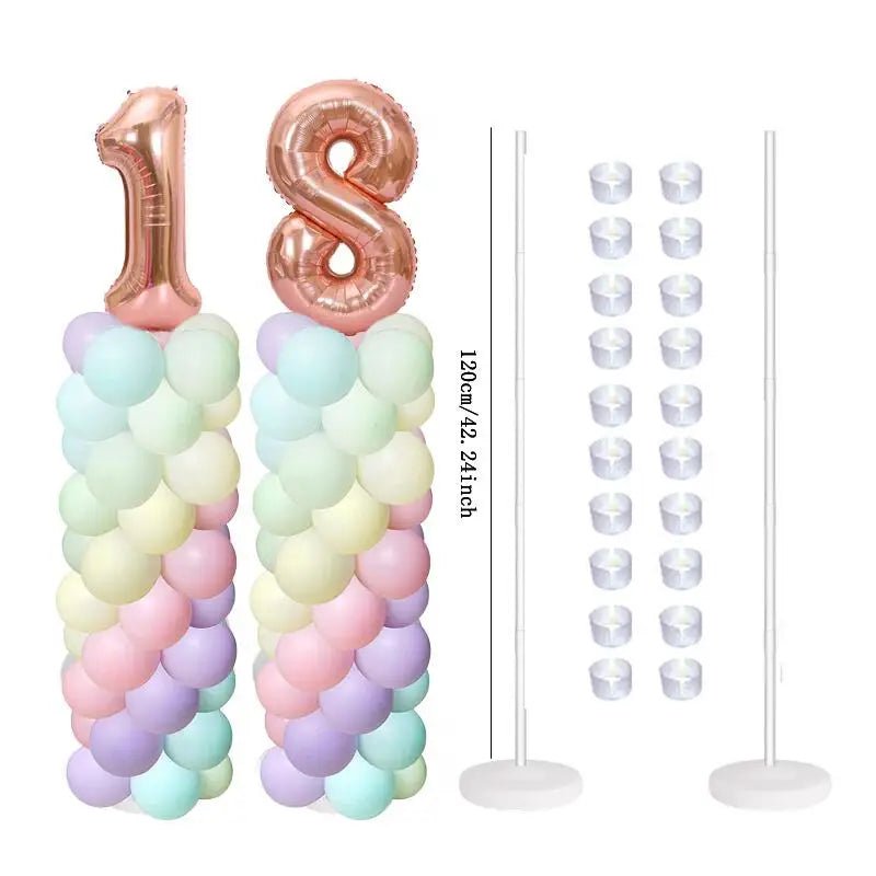 Balloon Stand Column Party Decoration - Cake Pops Parties