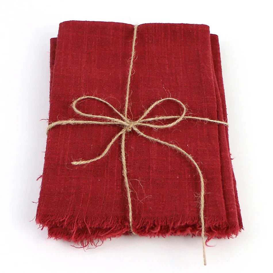 Bulk Set of 50 Rustic Style Cloth Napkins - Cake Pops Parties