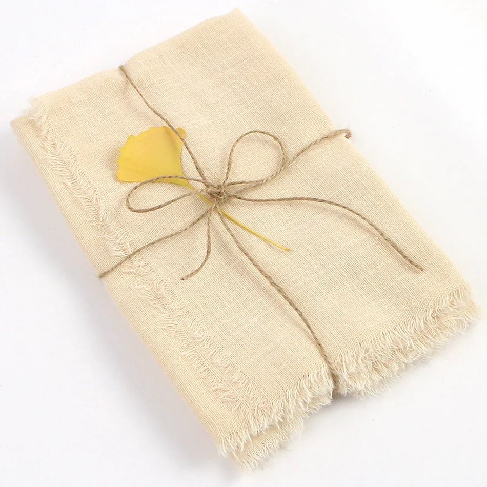 Bulk Set of 50 Rustic Style Cloth Napkins - Cake Pops Parties