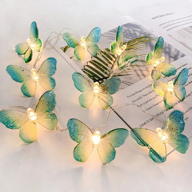Butterfly LED Fairy Light String Garland - Cake Pops Parties