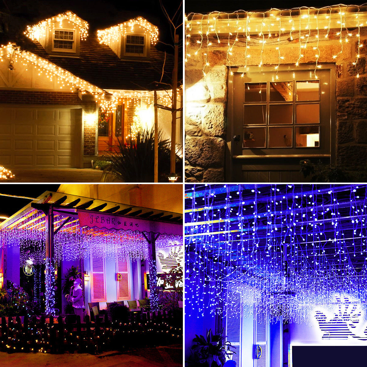 Starry Christmas String Lights