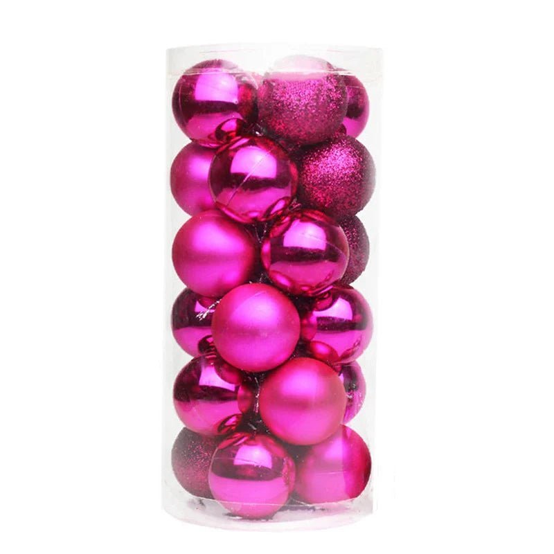 Christmas Ball Ornaments Set - Cake Pops Parties