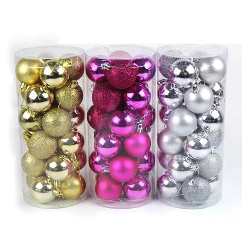 Christmas Ball Ornaments Set - Cake Pops Parties