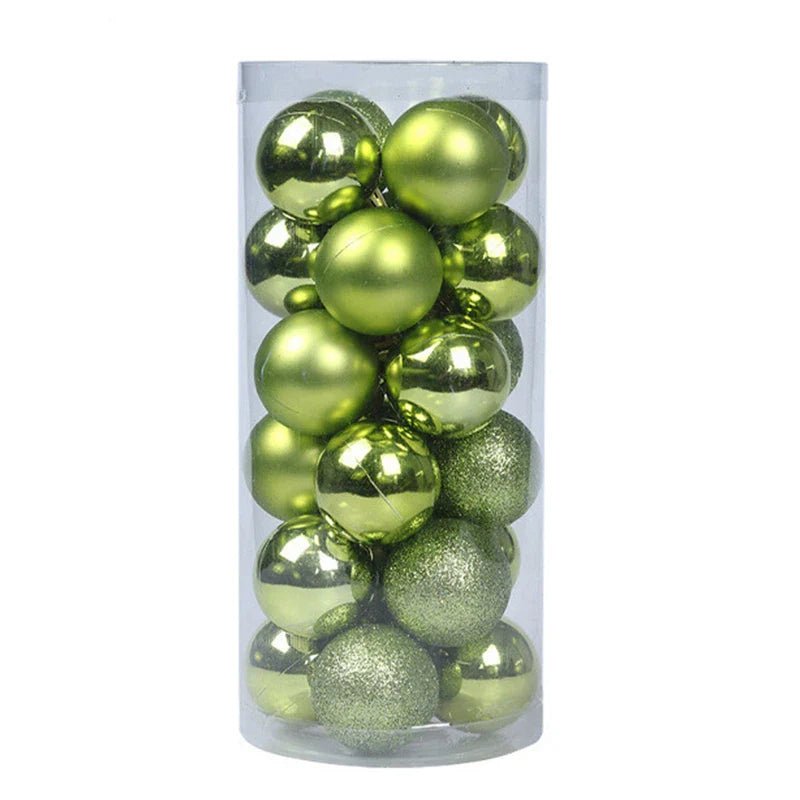 Christmas Ball Ornaments Set - Cake Pops Parties