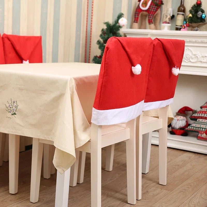 Christmas Chair Cover Decoration - Xmas Navidad - Cake Pops Parties