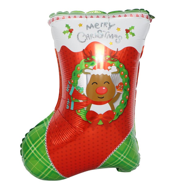 Christmas Crutch Foil Balloons - Cake Pops Parties