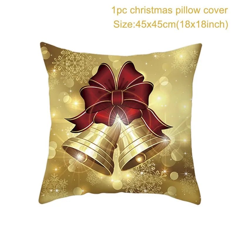 Christmas Cushion Cover - Festive Home Decor - Cake Pops Parties