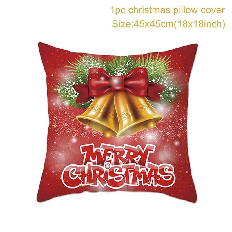 Christmas Cushion Cover - Festive Home Decor - Cake Pops Parties