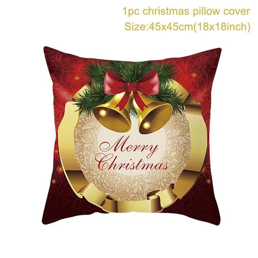 Christmas Cushion Cover - Festive Home Decor - Cake Pops Parties