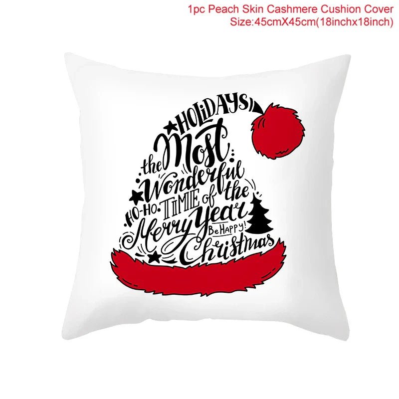 Christmas Cushion Cover - Festive Home Decor & Gift Ideas - Cake Pops Parties