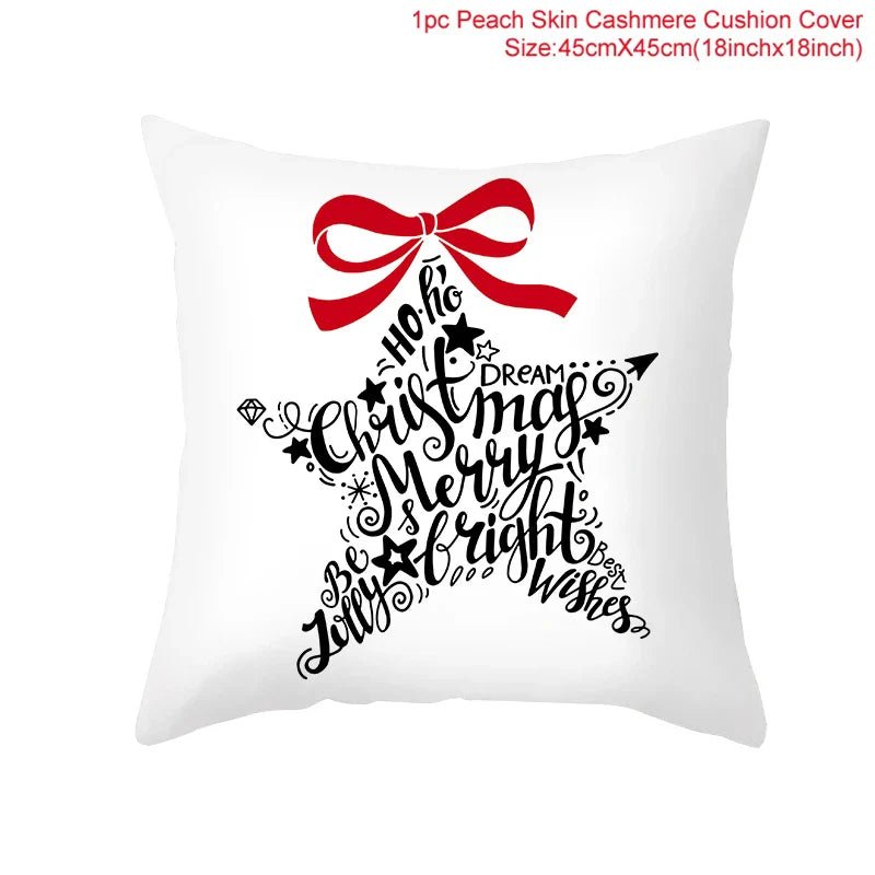 Christmas Cushion Cover - Festive Home Decor & Gift Ideas - Cake Pops Parties