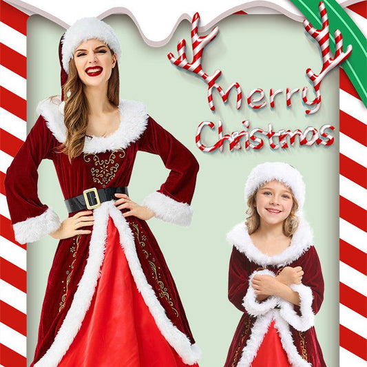 Christmas Eve Wine Red Suit - Cake Pops Parties