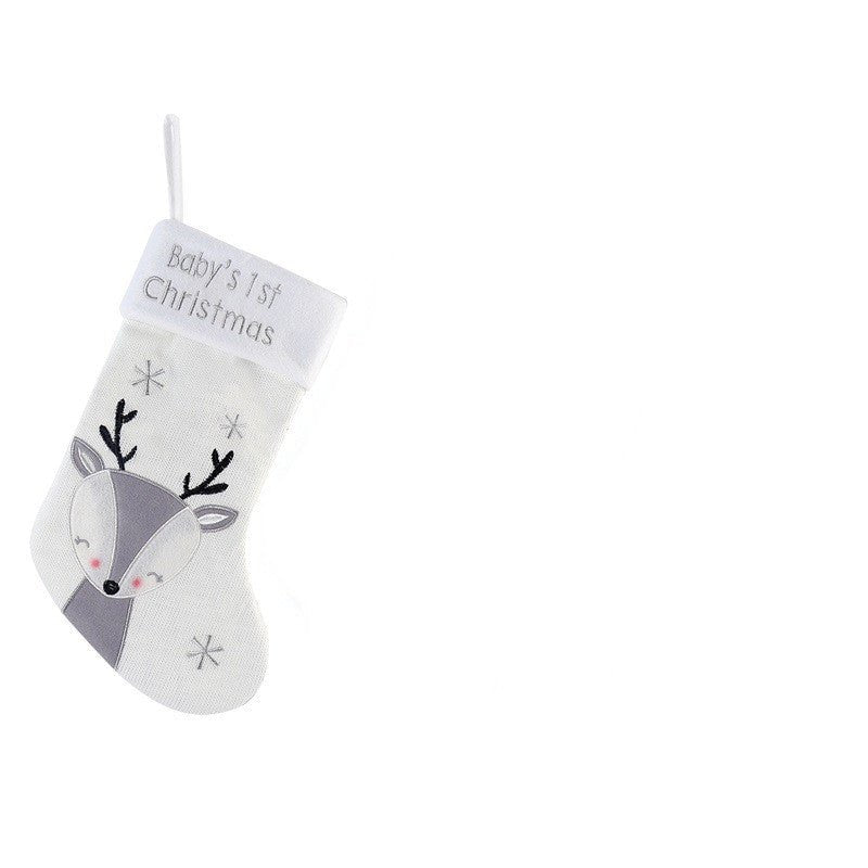 Christmas Fox Wool Stockings - Cake Pops Parties