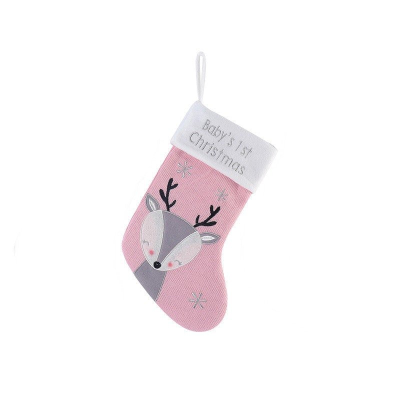 Christmas Fox Wool Stockings - Cake Pops Parties