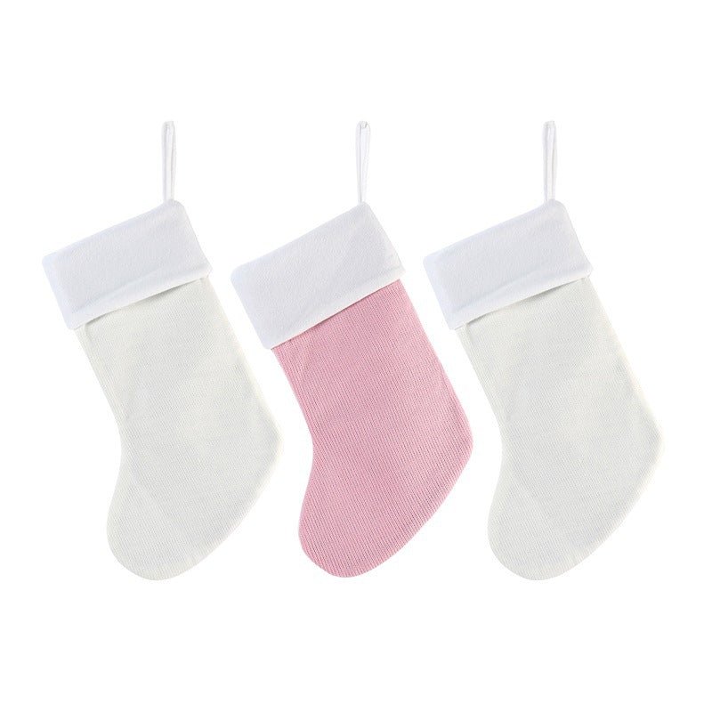 Christmas Fox Wool Stockings - Cake Pops Parties
