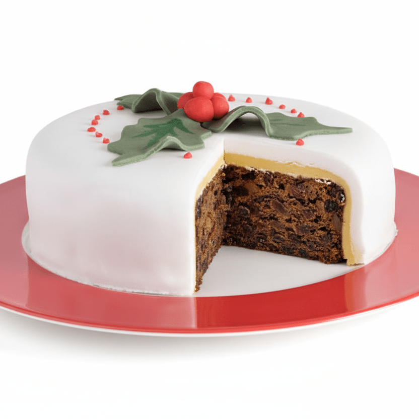 Christmas Fruit Cake - Gluten Free & Vegan - Cake Pops Parties