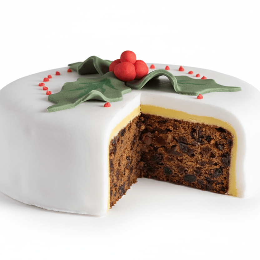 Christmas Fruit Cake - Gluten Free & Vegan - Cake Pops Parties