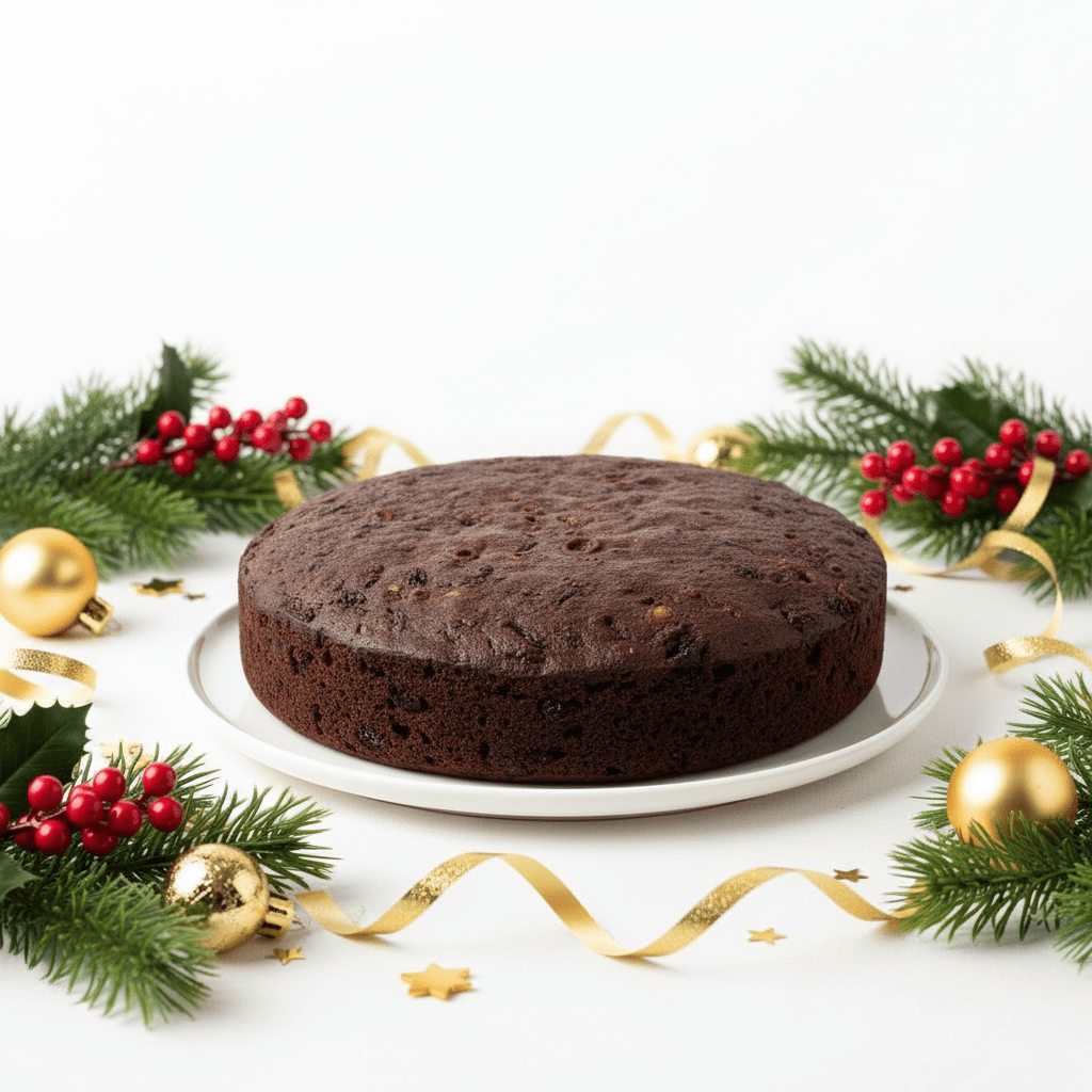 Christmas Fruit Cake Un iced Gluten Free/Vegan - Cake Pops Parties