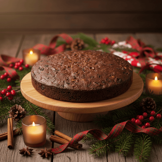 Christmas Fruit Cake Un iced Gluten Free/Vegan - Cake Pops Parties