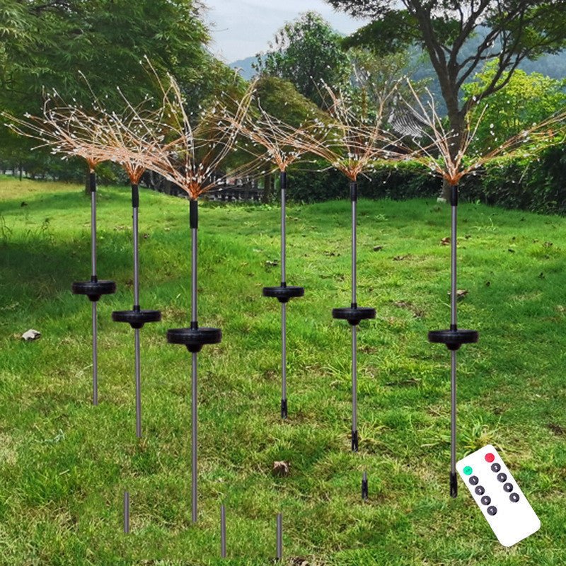 Christmas Outdoor LED Firework Lights - Cake Pops Parties