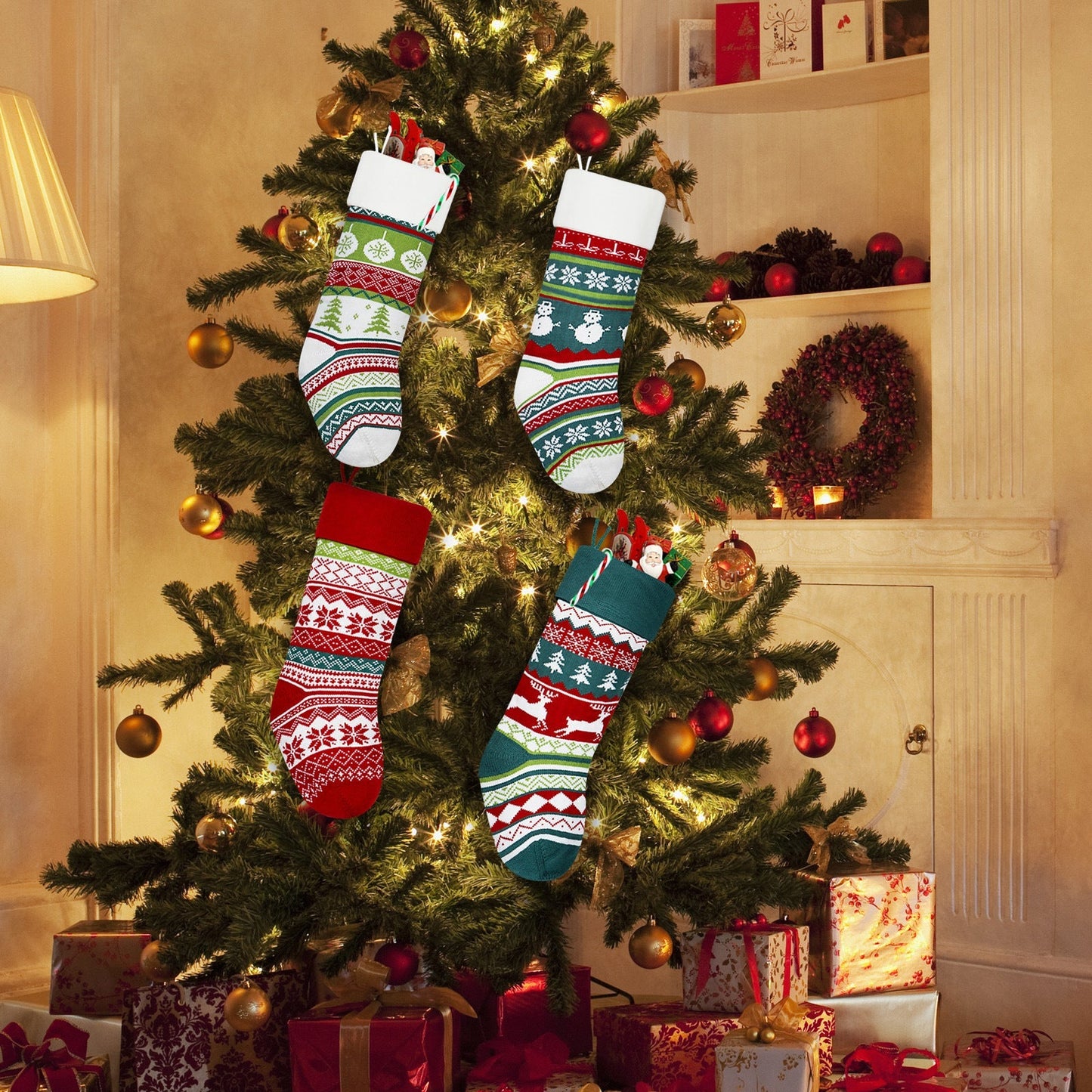 Christmas Stockings Candy Bag Set - Cake Pops Parties