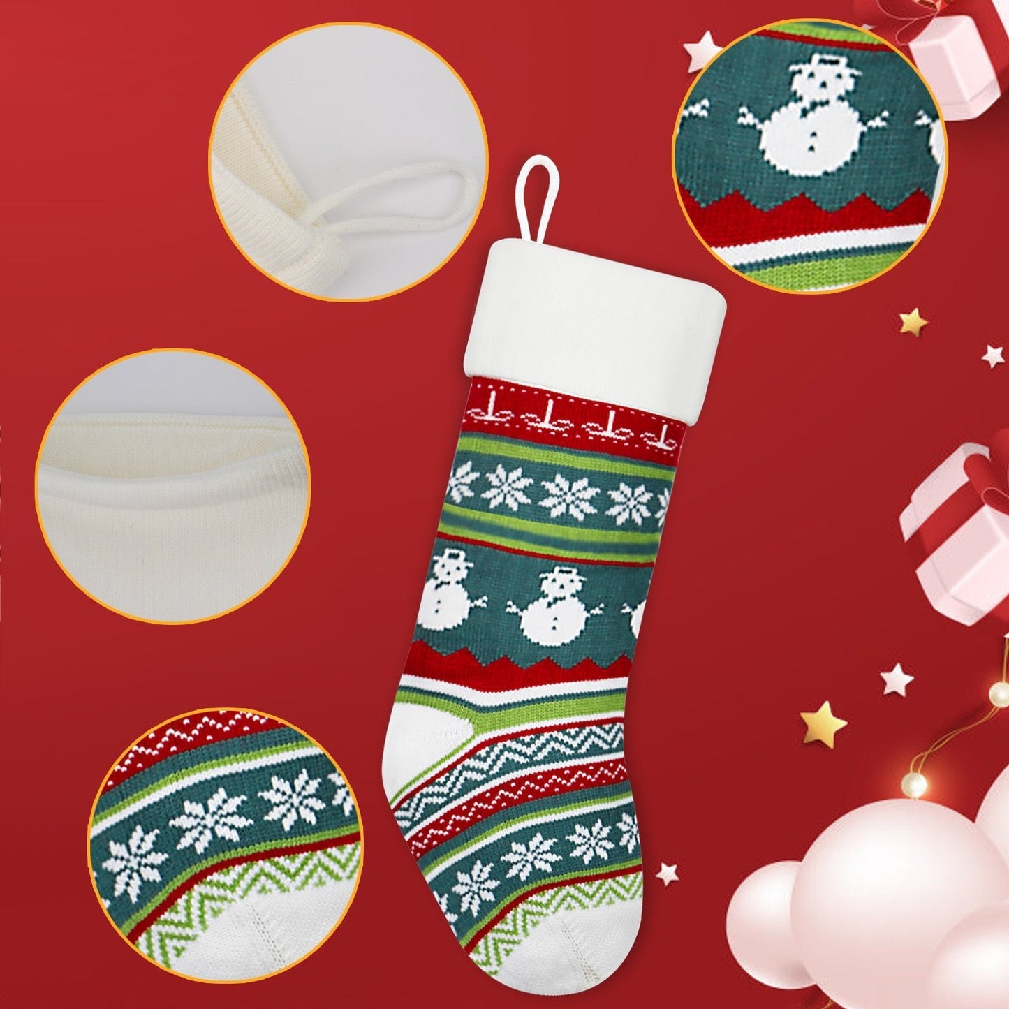 Christmas Stockings Candy Bag Set - Cake Pops Parties