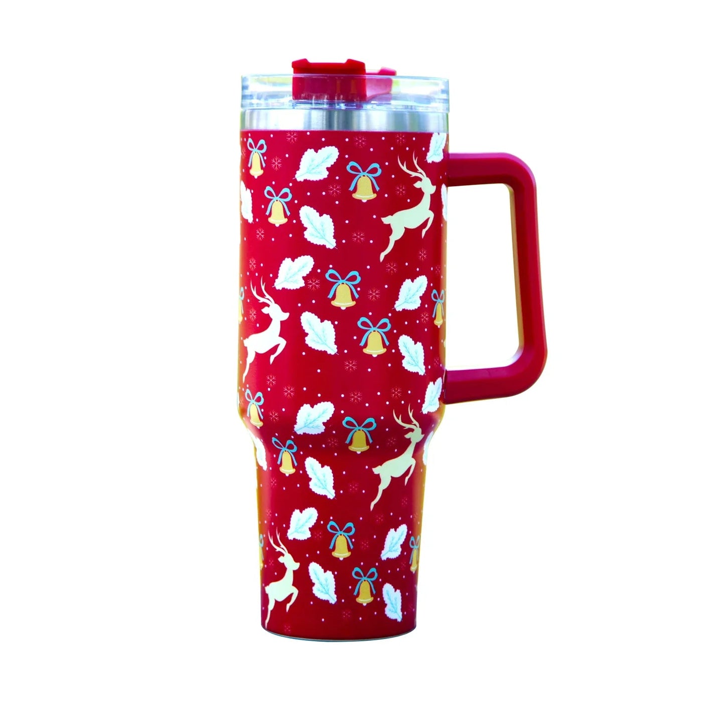 Christmas Thermos Water Bottle 40oz - Cake Pops Parties