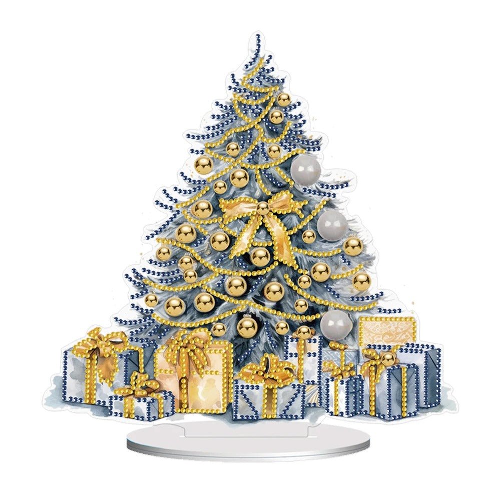 Christmas Tree Diamond Ornaments - Cake Pops Parties