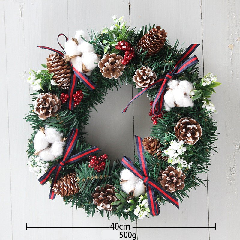 Christmas Wreath Ornaments 30cm/40cm - Cake Pops Parties