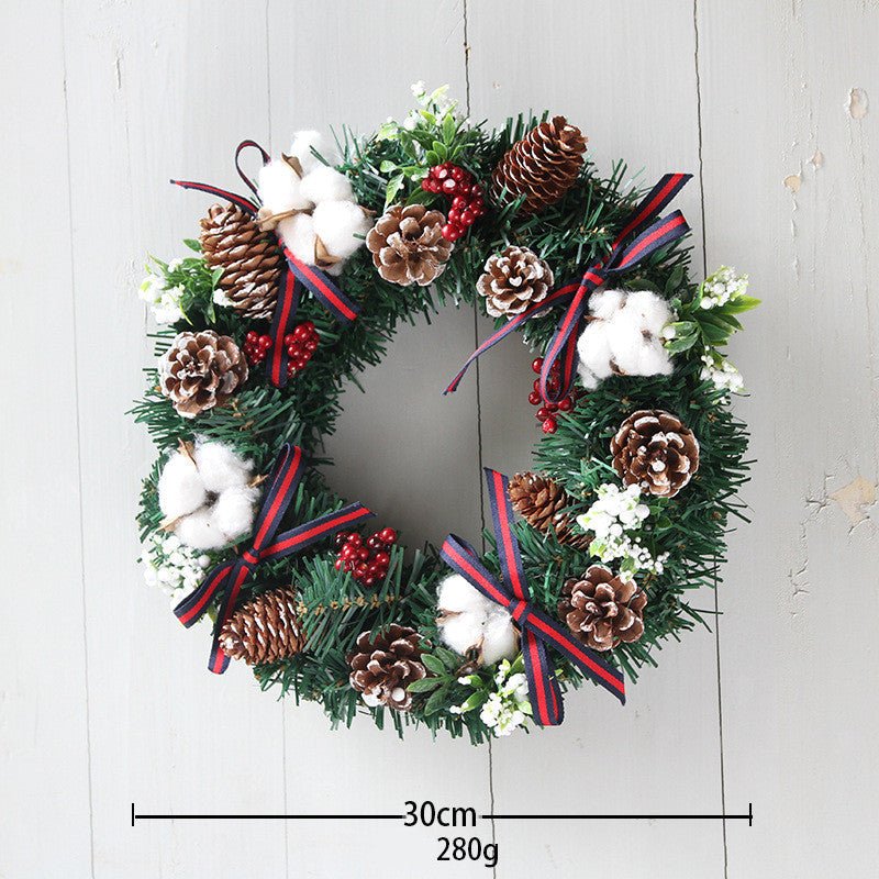 Christmas Wreath Ornaments 30cm/40cm - Cake Pops Parties