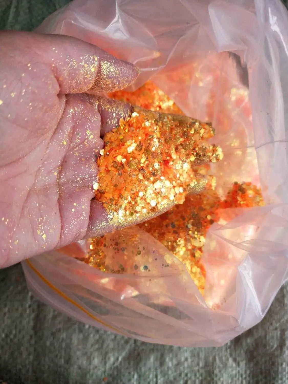 Chunky Mix Iridescent Glitter - 16 Colors 50g - Cake Pops Parties