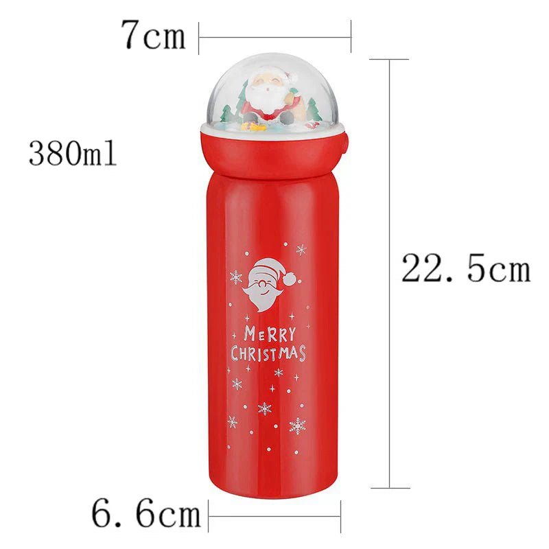 Creative Christmas Stainless Steel Water Bottle - Cake Pops Parties