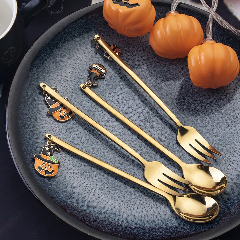 Creative Pumpkin Spoon Set - Cake Pops Parties