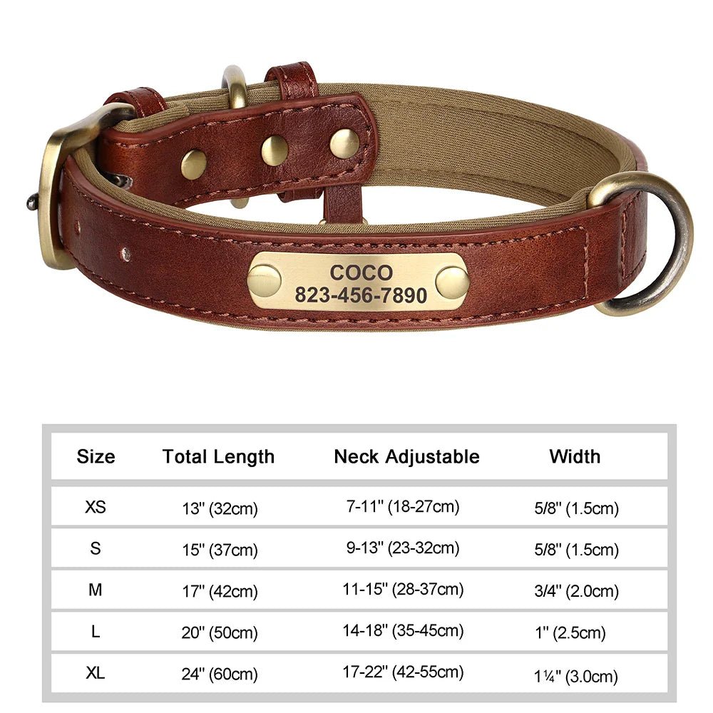 Custom Engraved Dog Collar - Personalized ID Tag Nameplate - Cake Pops Parties