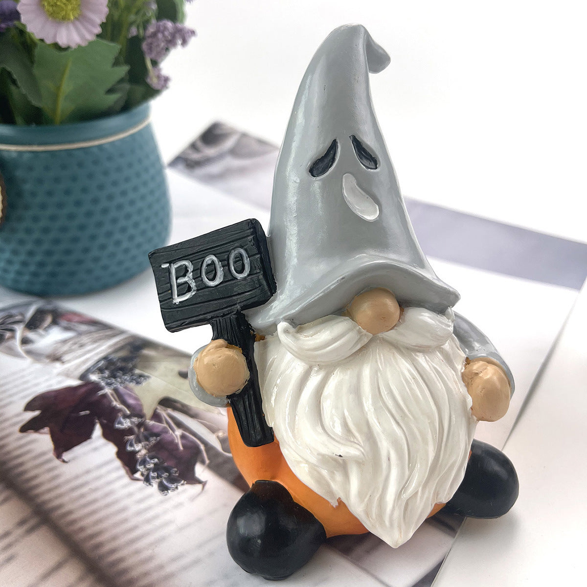 Ensemble de décorations effrayantes en résine pour Halloween