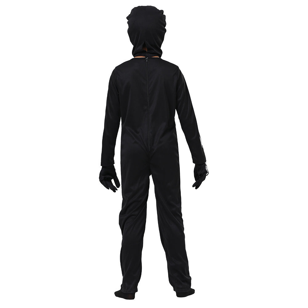 Costume d'Halloween squelette lumineux