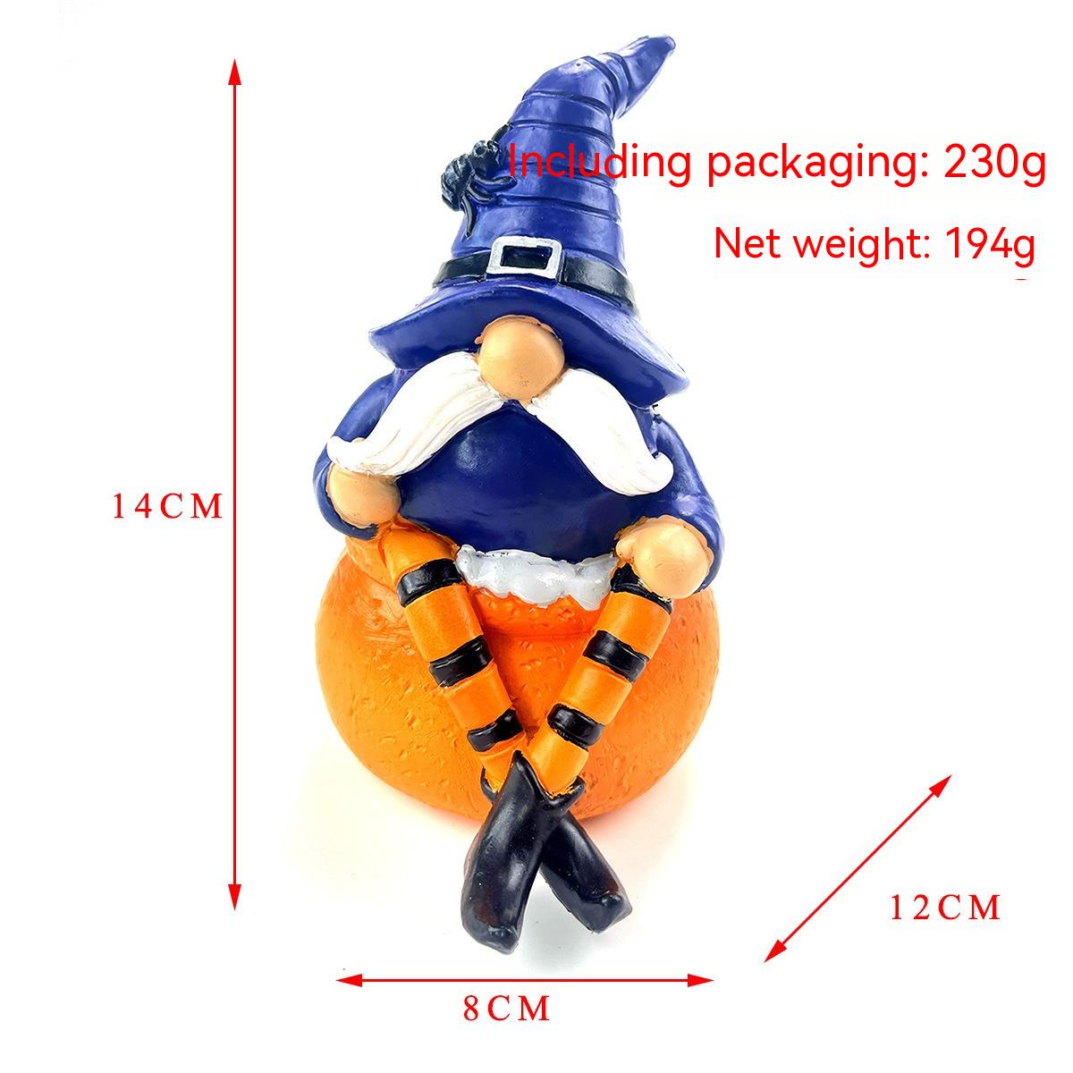 Ensemble de décorations effrayantes en résine pour Halloween