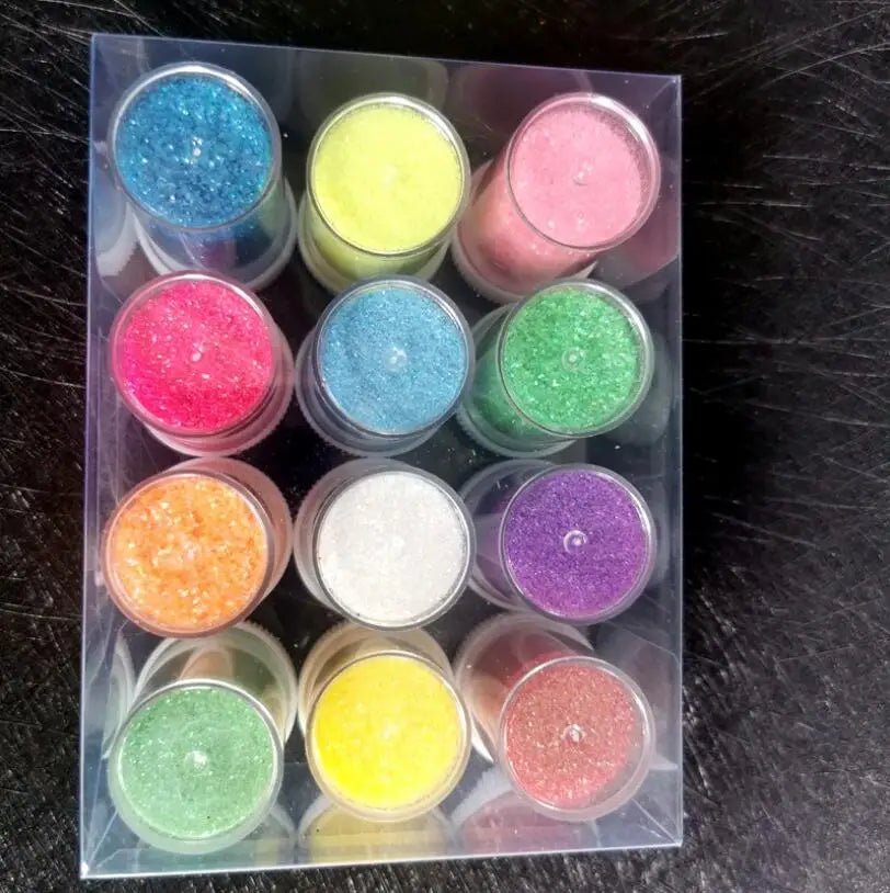 Diamond Glitter Tattoo Set - 24 Colors - Cake Pops Parties