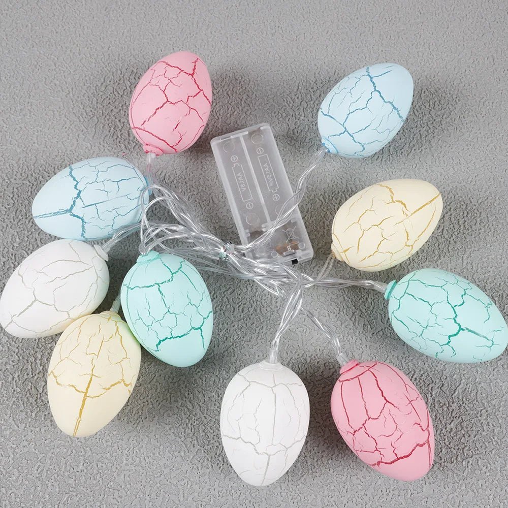 Dinosaur Eggs Fairy String Lights - Cake Pops Parties
