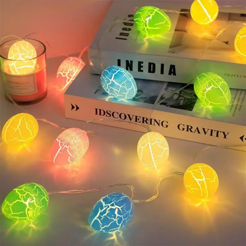 Dinosaur Eggs Fairy String Lights - Cake Pops Parties