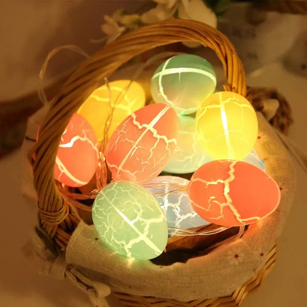 Dinosaur Eggs Fairy String Lights - Cake Pops Parties