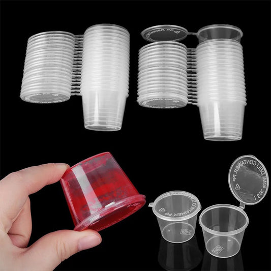 Disposable Plastic Sauce Cup Containers - Cake Pops Parties