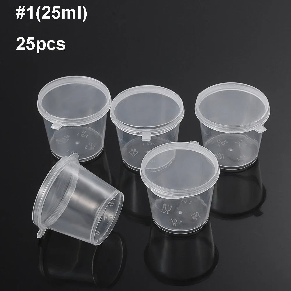 Disposable Plastic Sauce Cup Containers - Cake Pops Parties